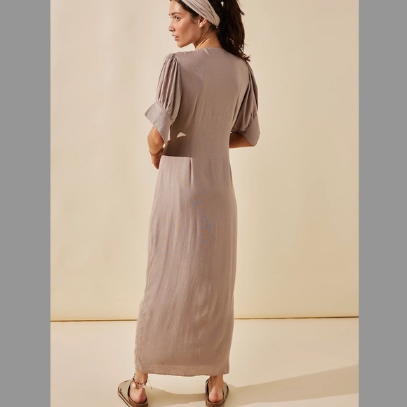 NWT Free People Vintage Summer Midi Dress - Picture 2 of 4